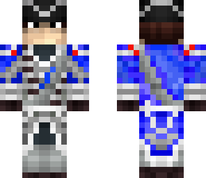 different hat blue coat