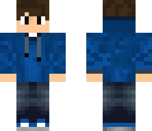boy in blue jacket