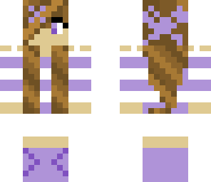 purple girl