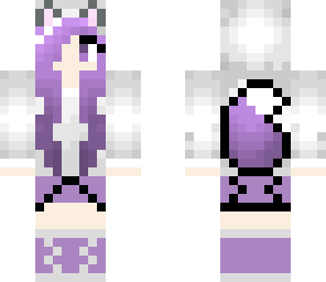 purple kitten
