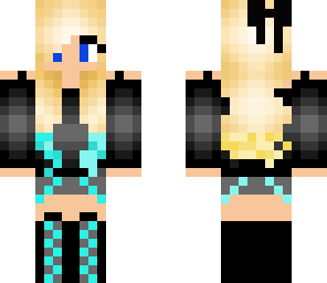 pretty blue love girl