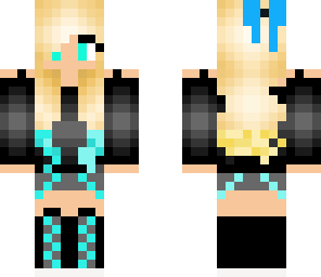 cute blue girl edited