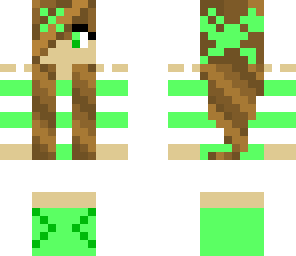 green girl