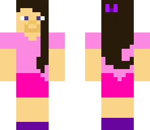 girl steve with curly hair