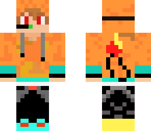 red gamer charmander