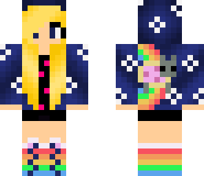 pretty nyan cat girl