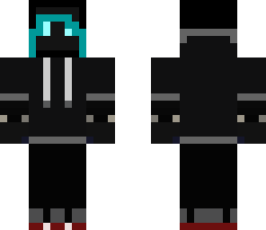 water elemental in a hoodie