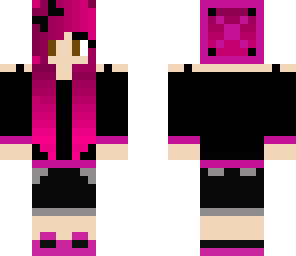 pink goth girl