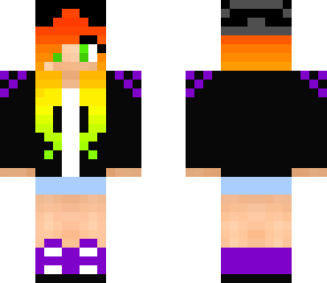 rainbow hair tomboy