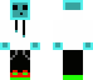 white-blue slime