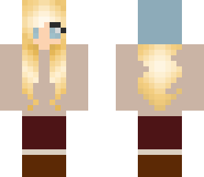 cute girl original skin