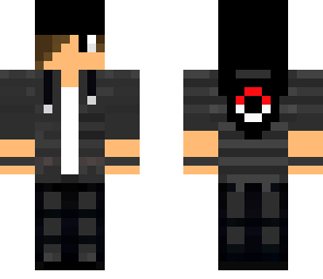 black cool jacket kid pokemon trainer