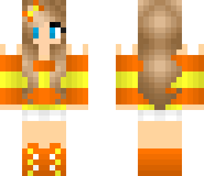 candy corn girl
