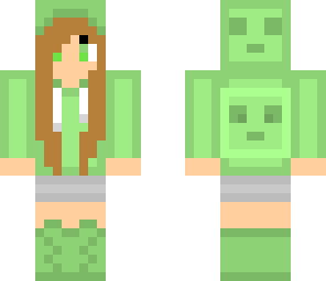green slime girl