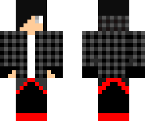 plaid hoodie