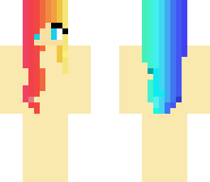 rainbow hair base