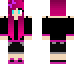 pink goth girl