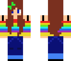rainbow girl