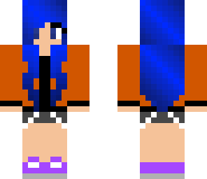 blue hair