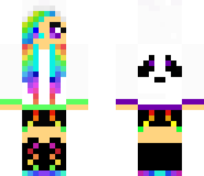 rainbow panda
