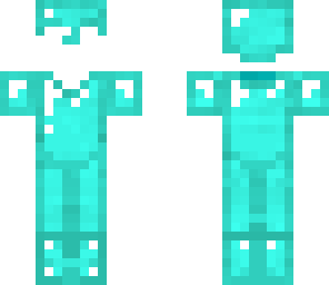 ghost with diamond armor white edition