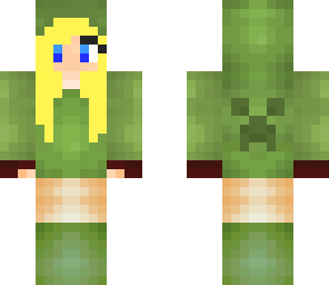 blonde creeper girl