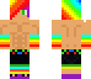 raibow boy awesome wwe