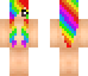 rainbow hair base