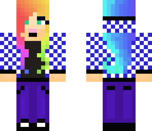 rainbow girl