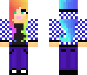 rainbow girl