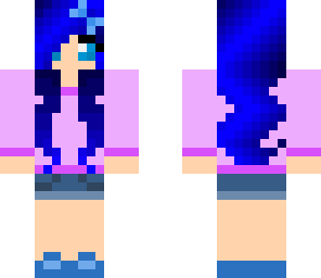 blue girl