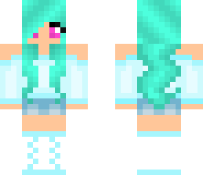 blue girl