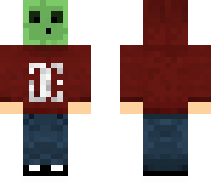 slime wearing jumper