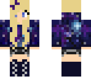 blonde galaxy girl