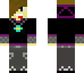 teenager with amulet