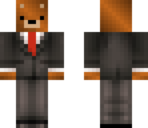teddy with a suit