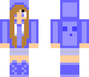 blue slime girl