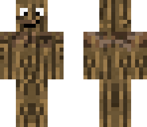 wood with face
