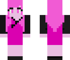 emo pink girl