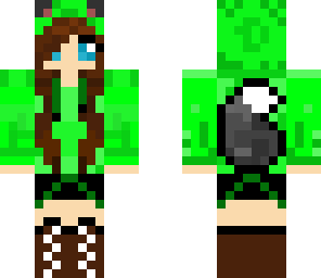 green wolf girl