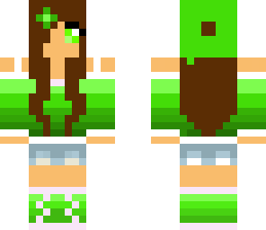 cool green girl edited