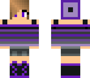 purple girl