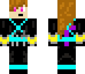 blue ninja girl