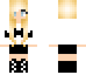 white mustache girl