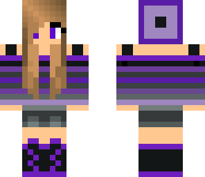 purple girl
