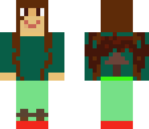 mushroom girl