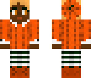 pumpkin knit sweater