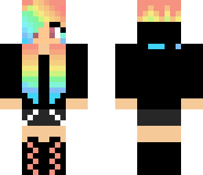 cool rinbow gilr 