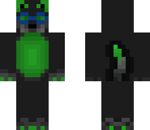 radiation with blue glasses 