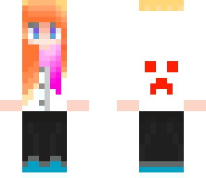 orange hair